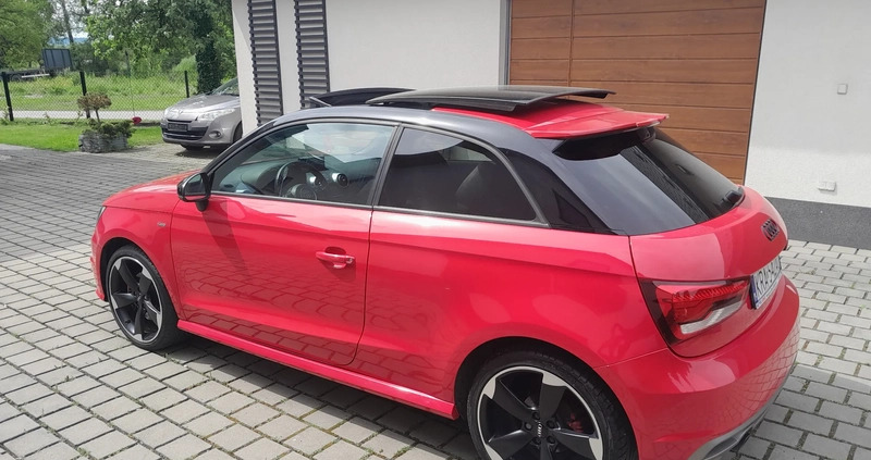 Audi A1 cena 46900 przebieg: 164335, rok produkcji 2015 z Międzylesie małe 436